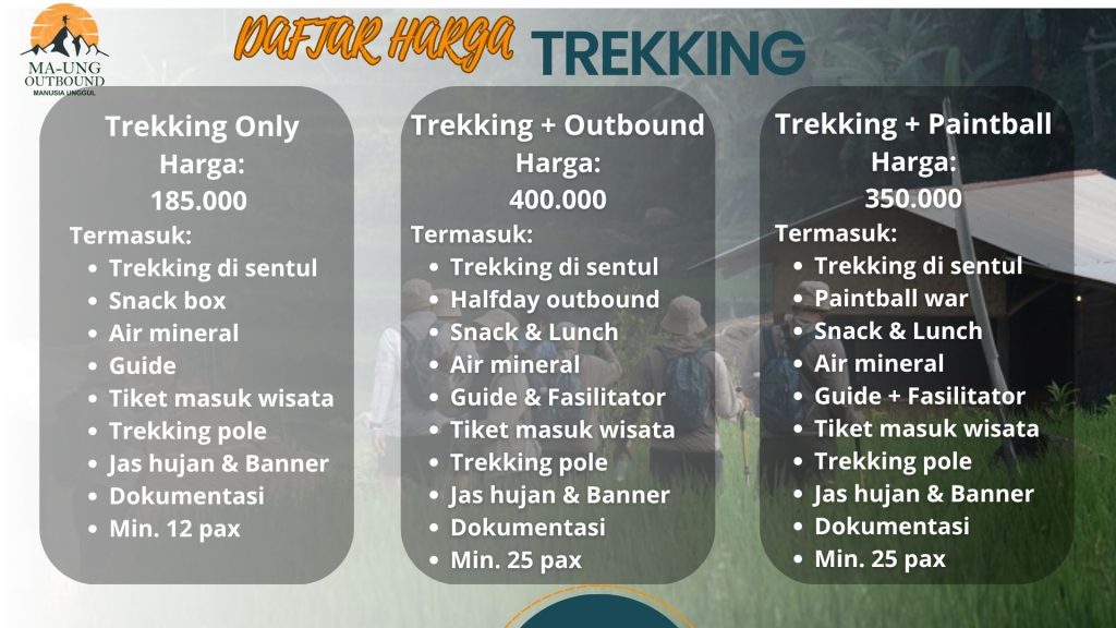 harga trekking